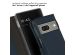 Selencia Étui de téléphone portefeuille en cuir véritable Google Pixel 7 - Bleu