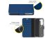 Accezz Étui de téléphone portefeuille Wallet Samsung Galaxy S23 Plus - Bleu foncé