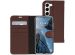 Accezz Étui de téléphone portefeuille Wallet Samsung Galaxy S23 Plus - Brun