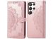 iMoshion Etui de téléphone portefeuille Mandala Samsung Galaxy S23 Ultra - Rose Dorée