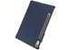 iMoshion Coque tablette Trifold Lenovo Tab P11 Pro (2nd gen) - Bleu foncé