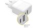 Accezz Wall Charger - Chargeur - Connexion USB-C et USB - Power Delivery - 20 Watt - White
