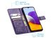 iMoshion Etui de téléphone Fleurs de Trèfle Galaxy A22 (5G) - Violet