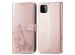 iMoshion Etui de téléphone Fleurs de Trèfle Galaxy A22 (5G) - Rose