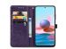 iMoshion Etui de téléphone Mandala Xiaomi Redmi Note 10 (4G) / Note 10S - Violet