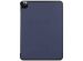 iMoshion Coque tablette Trifold iPad Pro 12.9 (2018 - 2022) - Bleu foncé