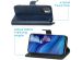 iMoshion Étui de téléphone portefeuille Luxe Xiaomi Redmi Note 10 (5G) - Bleu foncé