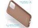 iMoshion Coque Couleur iPhone 12 (Pro) - Taupe