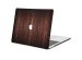 iMoshion Coque Design Laptop MacBook Pro 13 pouces (2016-2019) - A1708 / A2159 - Dark Brown Wood