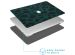iMoshion Coque Design Laptop MacBook Pro 15 pouces Retina - A1398 - Green Leopard