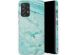 Selencia Coque Maya Fashion Samsung Galaxy A72 - Agate Turquoise