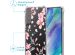 iMoshion Coque Design avec cordon Samsung Galaxy S21 FE - Blossom Watercolor