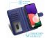 iMoshion Porte-monnaie de luxe Samsung Galaxy A22 (5G) - Bleu foncé