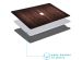 iMoshion Coque Design Laptop MacBook Pro 16 pouces (2019) - A2141 - Dark Brown Wood