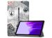 iMoshion Coque tablette Design Trifold Galaxy Tab A7 Lite - Paris