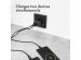 Accezz Chargeur Mural 20W + Câble Micro-USB vers USB - 1 mètre - Noir