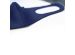 Blackspade 100 pack - Masque lavable unisexe adulte - Coton réutilisable et extensible - Bleu