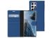 Accezz Étui de téléphone portefeuille Wallet Samsung Galaxy S22 Ultra - Bleu foncé