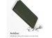 Accezz Étui de téléphone Slim Folio en cuir de qualité supérieure iPhone SE (2022 / 2020) / 8 / 7 / 6(s) - Vert