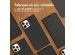 Accezz Étui de téléphone Slim Folio en cuir de qualité supérieure iPhone 12 (Pro) - Noir