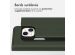 Accezz Étui de téléphone Slim Folio en cuir de qualité supérieure iPhone 13 Mini - Vert