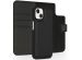 Accezz Étui de téléphone portefeuille en cuir de qualité supérieure 2 en 1 iPhone 13 - Noir