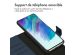 Accezz Étui de téléphone portefeuille en cuir de qualité supérieure 2 en 1 Samsung Galaxy S21 FE - Bleu foncé