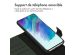 Accezz Étui de téléphone portefeuille en cuir de qualité supérieure 2 en 1 Samsung Galaxy S21 FE - Vert