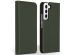 Accezz Étui de téléphone Slim Folio en cuir de qualité supérieure Samsung Galaxy S22 Plus - Vert