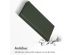 Accezz Étui de téléphone Slim Folio en cuir de qualité supérieure Samsung Galaxy S22 Ultra - Vert
