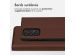 Accezz Étui de téléphone Slim Folio en cuir de qualité supérieure Samsung Galaxy A33 - Brun