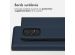 Accezz Étui de téléphone Slim Folio en cuir de qualité supérieure Samsung Galaxy A33 - Bleu foncé