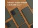 Accezz Étui de téléphone Slim Folio en cuir de qualité supérieure Samsung Galaxy A33 - Vert