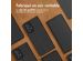 Accezz Étui de téléphone Slim Folio en cuir de qualité supérieure Samsung Galaxy A52(s) (5G/4G) - Noir