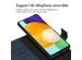Accezz Étui de téléphone portefeuille en cuir de qualité supérieure 2 en 1 Samsung Galaxy A52(s) (5G/4G) - Bleu foncé