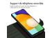 Accezz Étui de téléphone portefeuille en cuir de qualité supérieure 2 en 1 Samsung Galaxy A52(s) (5G/4G) - Vert