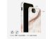 Selencia Aurora Coque Fashion iPhone SE (2022 / 2020) / 8 / 7 - ﻿Coque durable - 100 % recyclée - Marbre Blanc