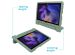 iMoshion Coque kidsproof avec poignée Samsung Galaxy Tab A8 - Olive Green