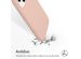 Accezz Coque Liquid Silicone iPhone 14 - Rose