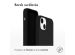 Accezz Coque Liquid Silicone iPhone 14 Plus - Noir