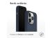 Accezz Coque Liquid Silicone avec MagSafe iPhone 14 Pro - Bleu foncé