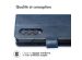 iMoshion Étui de téléphone portefeuille Luxe Samsung Galaxy Z Fold 4 - Bleu foncé