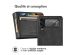 iMoshion Étui de téléphone portefeuille Luxe Samsung Galaxy Z Flip 4 - Noir