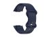 iMoshion Bracelet silicone Fitbit Charge 5 / Charge 6 - Taille L - Bleu foncé