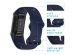 iMoshion Bracelet silicone Fitbit Charge 5 / Charge 6 - Taille L - Bleu foncé