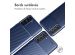 iMoshion Coque silicone Carbon Samsung Galaxy S21 FE - Bleu