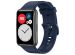 iMoshion Bracelet en silicone Huawei Watch Fit - Bleu foncé