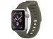 iMoshion Bracelet en silicone Apple Watch Series 1-9 / SE - 38/40/41mm - Olive Green