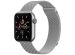 iMoshion Bracelet magnétique milanais Apple Watch Series 1-9 / SE / Ultra (2) - 42/44/45/49 mm - Taille S - Argent
