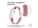 iMoshion Bracelet magnétique milanais Fitbit Alta (HR) - Taille S - Rose
